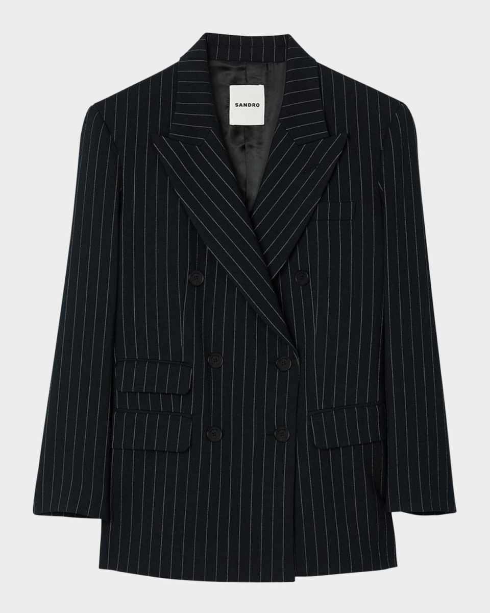 Courbevoie Striped Suit Jacket